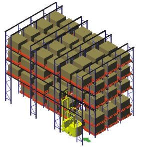 駛入式貨架、食品塑料周轉箱與貨物倉儲服務 構建高效現代倉儲體系